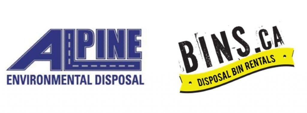 Alpine Environmental Disposal and Bins.ca Logo
